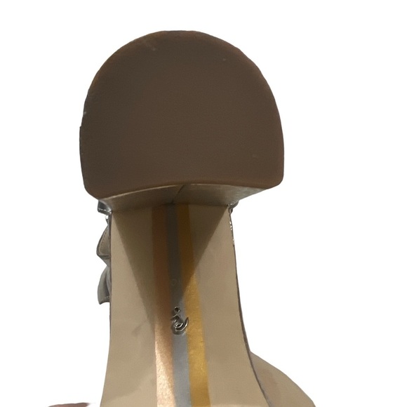 ✅SAM EDELMAN Yaro Ankle-Strap Metallic Leather Sandals - Picture 4 of 8